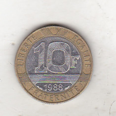 bnk mnd Franta 10 franci 1988 bimetal