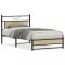 vidaXL Cadru de pat fără saltea Stejar Sonoma 107x203cm Lemn prelucrat 4106958