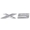 Emblema X5 spate portbagaj BMW