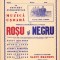HST A466 Afiș Pitești concert formația Roșu și Negru Rom&acirc;nia comunistă