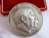 MEDALIE BRONZ ARGINTAT VIENA PROF.DR. JULIUS TANDLER 1869-1936 DESIGN R. SCHIMDT 8 CM, Europa