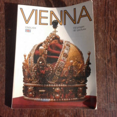 Vienna, carte de calatorie, text in limba engleza