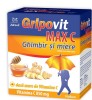 GRIPOVIT MAX C VITAMINA C 850MG GHIMBIR&amp;MIERE 10DZ, Zdrovit