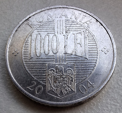 Monedă 1000 lei 2004 (#2) foto