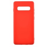 Husa Silicon Matte cu protectie camera Iphone 11 rosie, Rosu