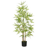 Planta bambus artificiala cu ghiveci, verde, 15x120 cm GartenVIP DiyLine, ART