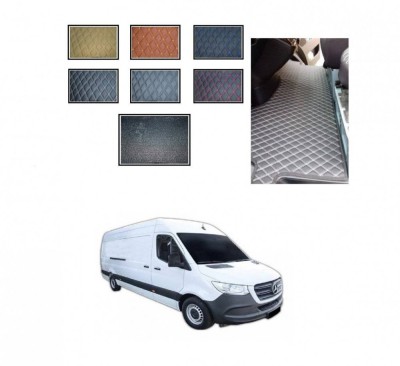Covoare presuri Lux piele romb dedicate Mercedes Sprinter III 2018-2025 foto