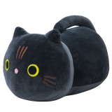 Pisica de plus cu coada lunga, negru, 40 cm, Lean 22433