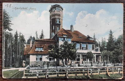 (251) CARTE POSTALA AUSTROUNGARIA - KARLSBAD (KARLOVY VARY, CEHIA) - ABERG foto