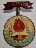 INSIGNA PIONIER Medalie Cutezatorul Diametru 32