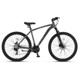 Bicicleta MTB Umit Solaris, 21 viteze, culoare antracit/turcoaz, roata 27.5&quot;, ca... Cod:52752180001