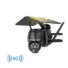 Camera Supraveghere cu Cartela Sim si Panou Solar 4G, Rezolutie 5MP, Rezistenta la Apa, Control din Aplicatie