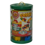 Jucarie creativa, pentru copii, cuburi de constructie, din plastic, set 32 de piese