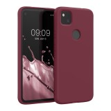 Husa pentru Google Pixel 4a, Silicon, Violet, 52622.209, kwmobile, Carcasa