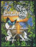 Guineea - Bissau 2011 - Fauna - Fluturi, Bloc, MNH, Nestampilat