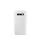 Husa Samsung Piele Galaxy S10 - EF-VG973LWE, Alb