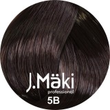 Cumpara ieftin J.Maki Professional 5B - Vopsea permanenta saten cacao deschis, 60 ml
