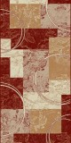 Traversa Covor, Lotos 15001, Grena / Crem, Latime 80 cm, Diverse Lungimi, 1800 gr/mp
