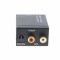 Convertor audio digital Toslink+coax - analog 2x RCA Well