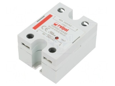 Releu semiconductor 1-fazat 40A 90-280VAC foto