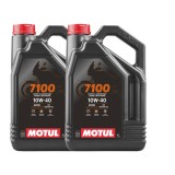 Pachet 8 litri ulei Motul 7100 10W40 , Performanta maxima E i protectie completa pentru motociclete 4T