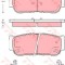 Set placute frana,frana disc SSANGYONG RODIUS (2005 - 2016) TRW GDB3413