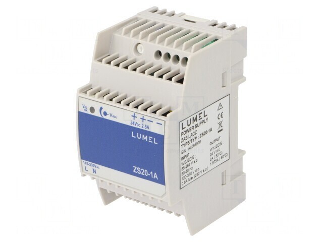 Alimentator Pulsatoriu DIN 60W 24VDC 2,5A