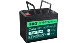 Baterie Green Cell CUBE LiFePO4 50Ah 12,8V 640Wh Litiu Fier Fosfat pentru UPS, Rulotă, Cărucior de golf, Centrală eoliană, Foodtruck