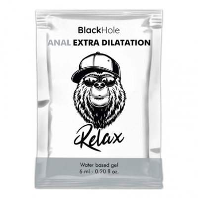 BLACK HOLE - WATER BASED GEL EXTRA DILATATION 6 ML SINGLE DOSE foto