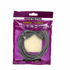 Cablu Firewire 4 pini la 6 pini 2m, KTCBLHE14033A