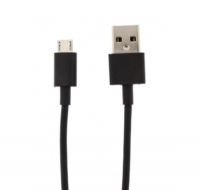 Cablu de date Xiaomi Micro USB, C19042736525, Black foto