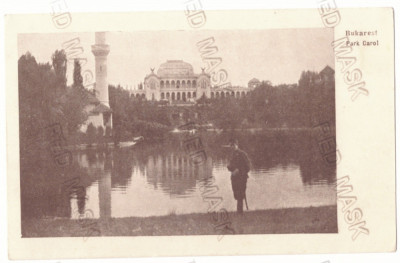 5604 - BUCURESTI, Park Carol, Romania - old postcard - unused foto