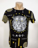 Tricou bărbătesc imprimeu cap leu - L