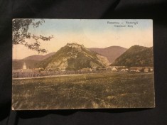 carte postala circulata - Rasnov / Rosenau inceput de sec XX !
