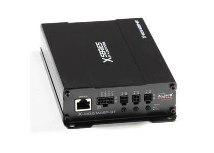 Amplificator cu DSP Audio System X-100.5 DSP-BT 9 canale 5 amplificate 4x140 si 1x30 watts rms in 2 sau 4 ohm BT clasa D dimensiune mica CarStore Tech