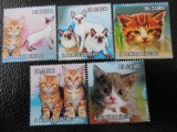 Sao Tome si Principe-Fauna ,pisici-serie completa ,MNH