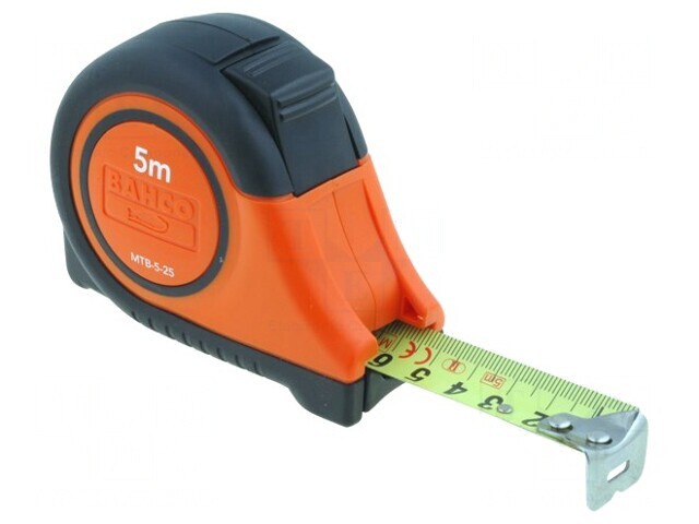 Ruletă de măsură 5m x 25mm