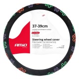 Husa volan SWC-46-M (37-39cm) cu floricele colorate