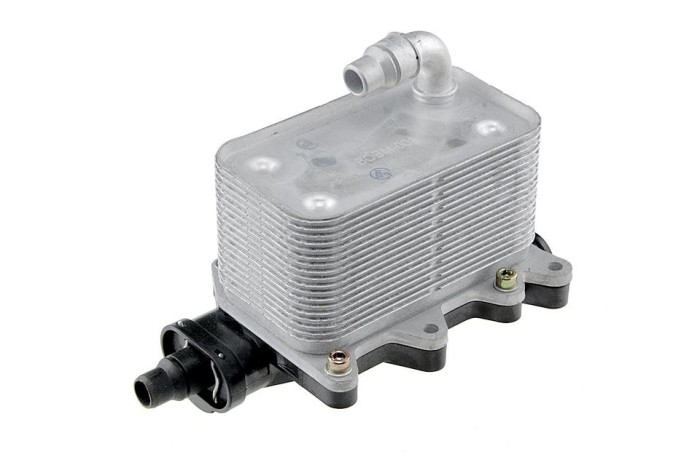 Radiator ulei motor, Termoflot Bmw Seria 5 E60 520d 2005-, 525d 2004- 530d 2003-, Cu Termostat, NTY CCL-BM-001A