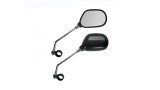 Set 2 oglinzi pentru bicicleta cu instalare usoara si benzi reflectorizante, Oem