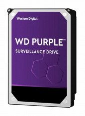 HDD intern WD, 3.5, 8TB, PURPLE, SATA3, IntelliPower (7200rpm), 256MB, Surveillance HDD foto