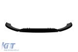 Spoiler tip RS7 potrivit pentru bara frontala RS pe Audi A7 Sportback 2010-2016, lac negru Performance AutoTuning