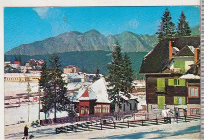 bnk cp Predeal - Peisaj de iarna - uzata foto