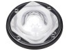 Lentilă LED Rotundă din Silicon Transparent Negru