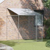 vidaXL Cușcă pentru c&acirc;ine 200 x 200 x 258 cm Oțel și PE