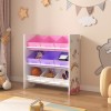 Raft camera copii Boiro 59,5x62x29,5cm motiv unicorn [en.casa] HausGarden Leisure, [en.casa]