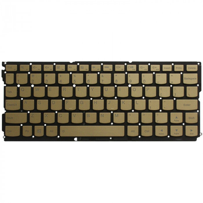 Tastatura iluminata laptop Lenovo Yoga 900S 12 gold