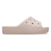 Papuci Crocs Classic Platform Geometric Slide Roz - Quartz, 36 - 38