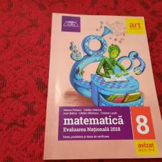 MATEMATICA EVALUAREA NATIONALA 20188/ CLUBUL MATEMATICIENILOR RF22/3