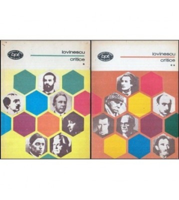 Eugen Lovinescu - Critice vol. I-II - 118539 foto